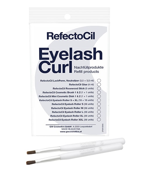 Eyelash Refill Cosmetic Brush 1 en 2