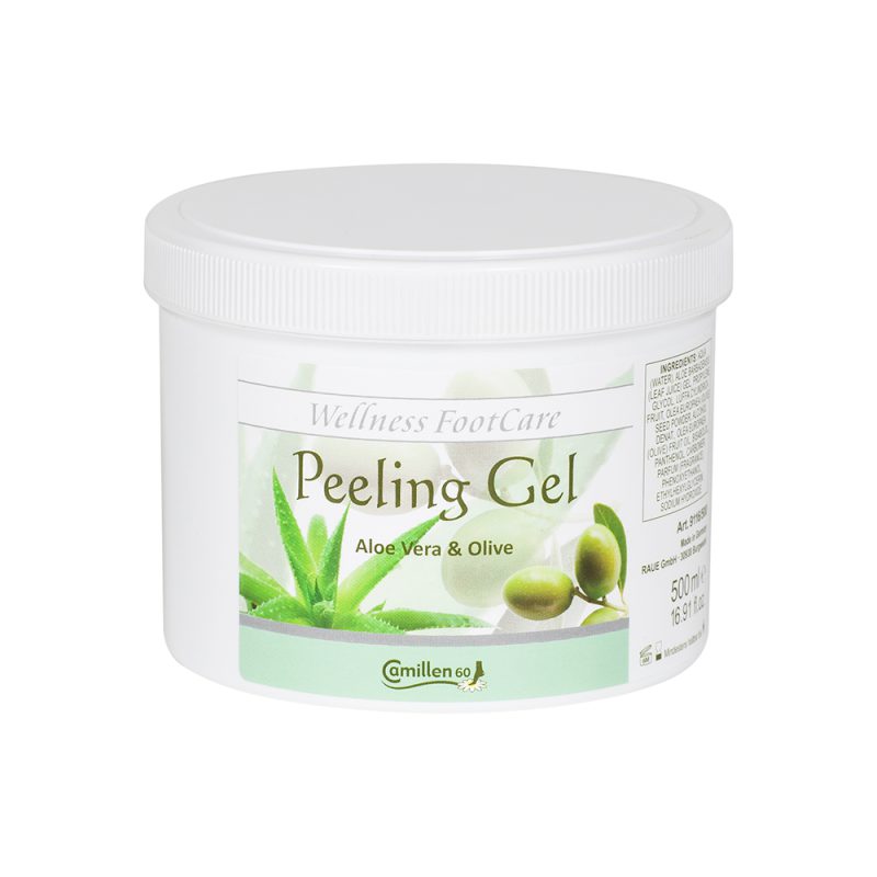 Pedimed_9116 Camillen 60 Peeling Gel Aloe & Olive 500 ml pot met spatel