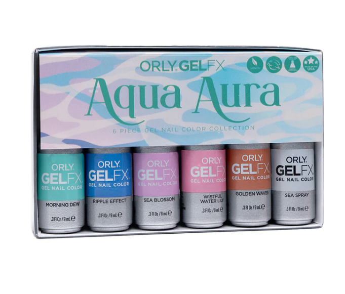 Orly GELfx Aqua Aura 6pack (6x 9 ml.)